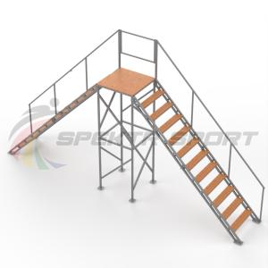 Купить ОКД Сквозная лестница в Прохладном 