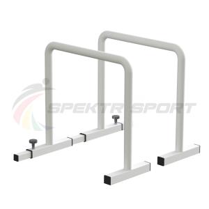 Купить Брусья напольные хайлетсы Spektr Sport цв. белый в Прохладном 