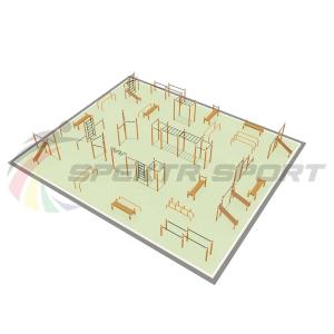 Купить Парковая площадка для Воркаут и WRK 6_76mm в Прохладном 