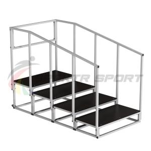 Купить Хоровой станок разборный четырехрядный с перилами в Прохладном 