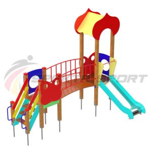 Купить Детский игровой комплекс Полянка ДИК 1603 в Прохладном 