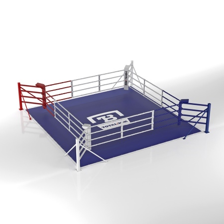 Купить Ринг боксерский напольный Totalbox на упорах 6х6м в Прохладном 