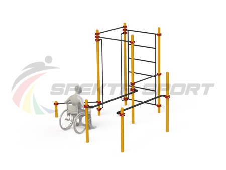 Купить Спортивный комплекс для инвалидов-колясочников WRK-D18_76mm в Прохладном 