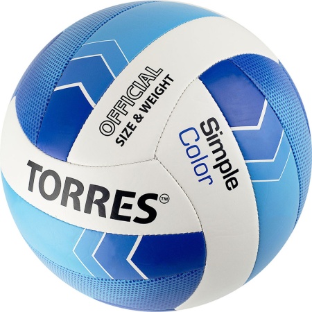 Купить Мяч волейбольный Torres Simple Color любительский р.5 в Прохладном 